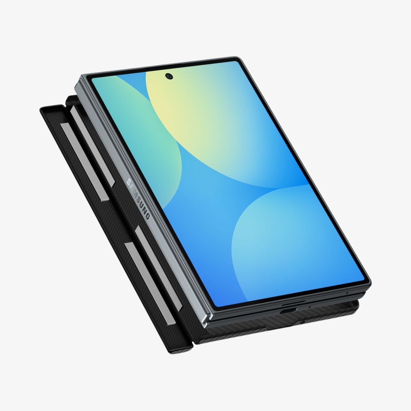 თხელი MagSafe ჩასადები Spigen Galaxy Z Fold 8 სასიამოვნო ტექსტურით