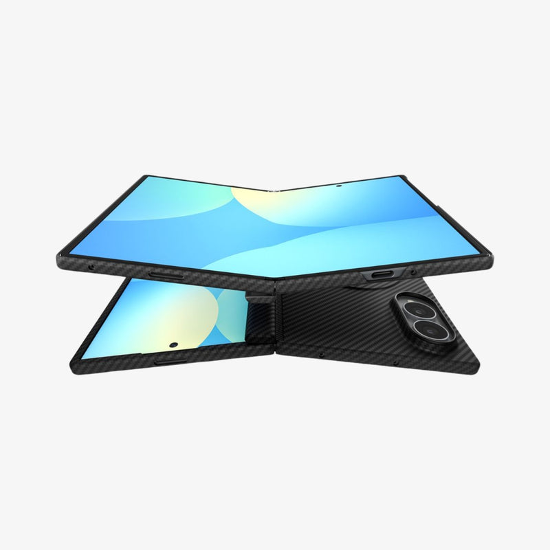 Galaxy Z Fold 8 ქეისი Spigen AirSkin არამიდის ბოჭკოთი და კარბონის დიზაინით