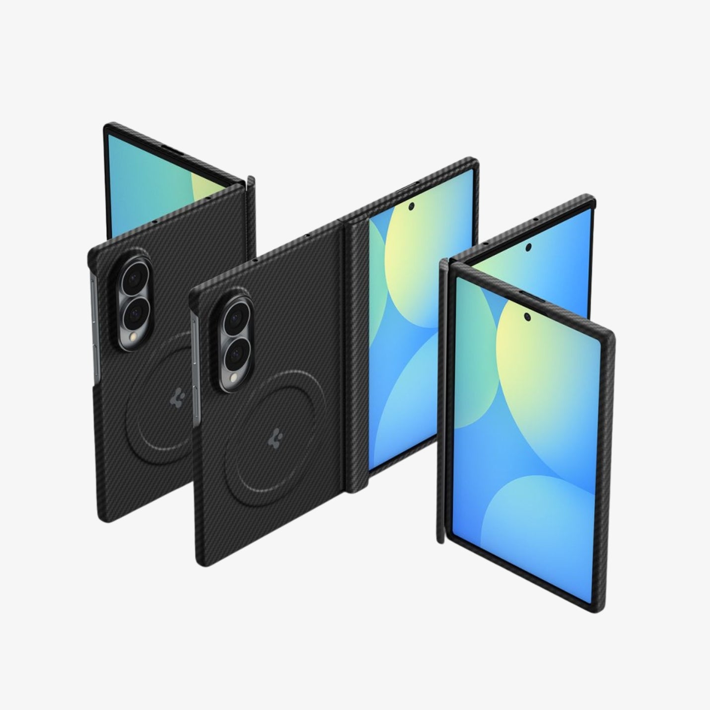 Spigen AirSkin Aramid MagSafe ქეისი Galaxy Z Fold 8 თხელი დიზაინით
