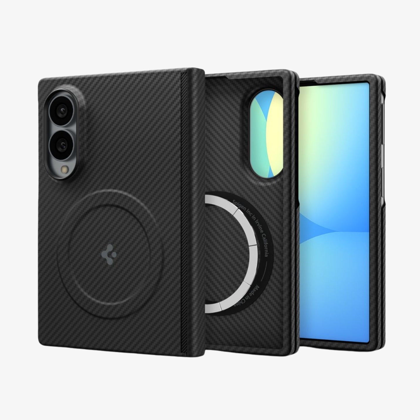 Spigen AirSkin Aramid MagSafe ქეისი Galaxy Z Fold 8 თხელი დიზაინით
