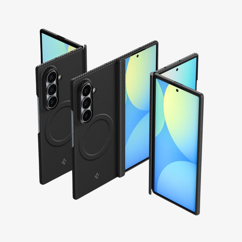 თხელი MagSafe ჩასადები Spigen Galaxy Z Fold 8 Ultra სასიამოვნო ტექსტურით