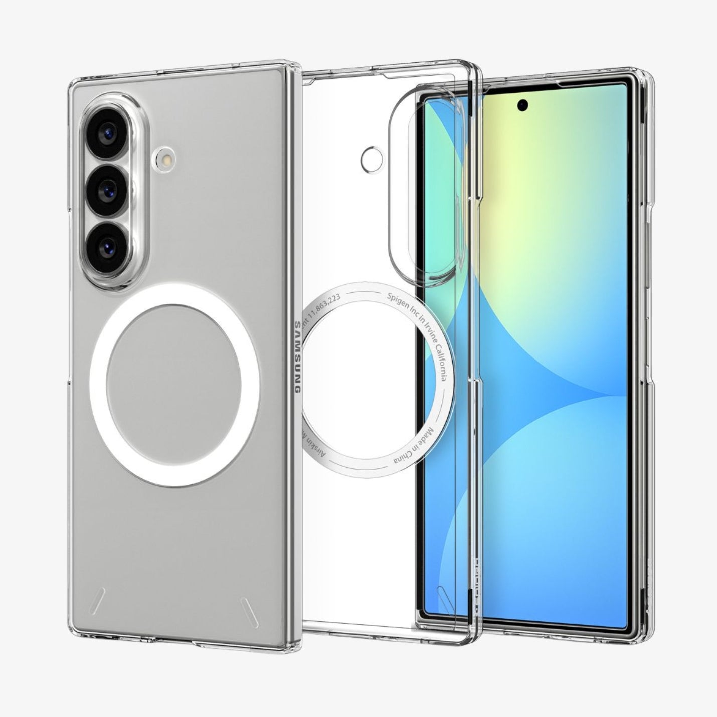 Spigen AirSkin MagSafe ქეისი Galaxy Z Fold 8 Ultra თხელი და გამჭვირვალე დიზაინით