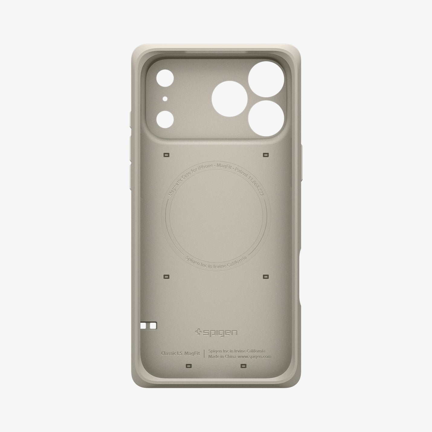 iPhone 17 Pro ქეისი Spigen Classic LS უნიკალური დიზაინით