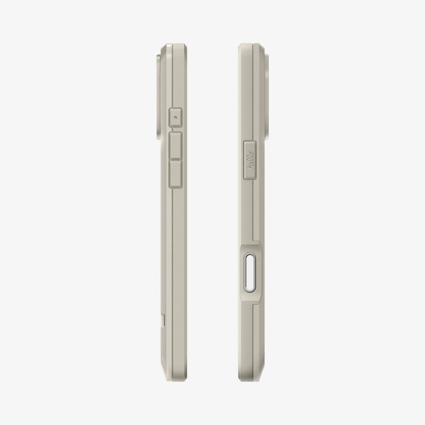 Spigen Classic LS MagSafe ქეისი iPhone 17 Pro ძველო სტილის დიზაინით