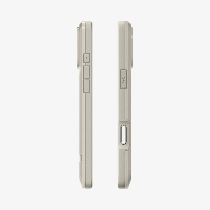 Spigen Classic LS MagSafe ქეისი iPhone 17 Pro ძველო სტილის დიზაინით
