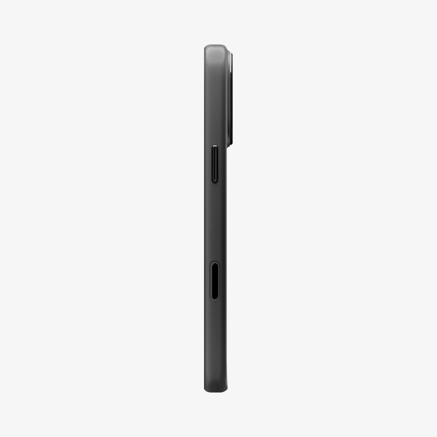 ქეისი Spigen Enzo Aramid "T" MagSafe iPhone 17 Pro Max – პრემიუმ ხარისხის, დაცვაზე ორიენტირებული ჩასადები სამხედრო ხარისხის არამიდის ბოჭკოთი და კამერის ღილაკის დაცვით.
