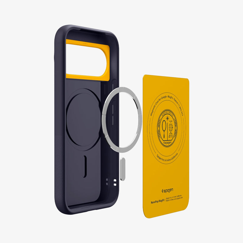 Spigen Nano Pop MagFit ჩასადები Pixel 11 საიმედო დაცვით