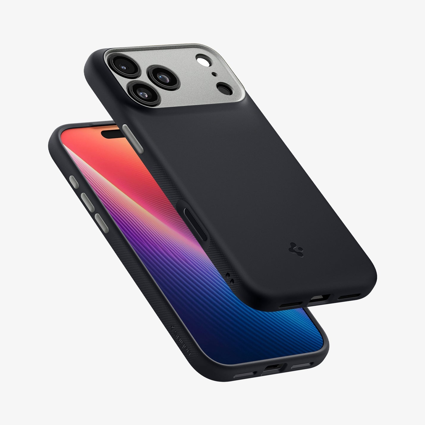 Spigen Nano Pop MagSafe სილიკონის ჩასადები ქეისი iPhone 17 Pro Max-ისთვის, magsafe მაგსეიფი მხარდაჭერით და გამძლე დიზაინით