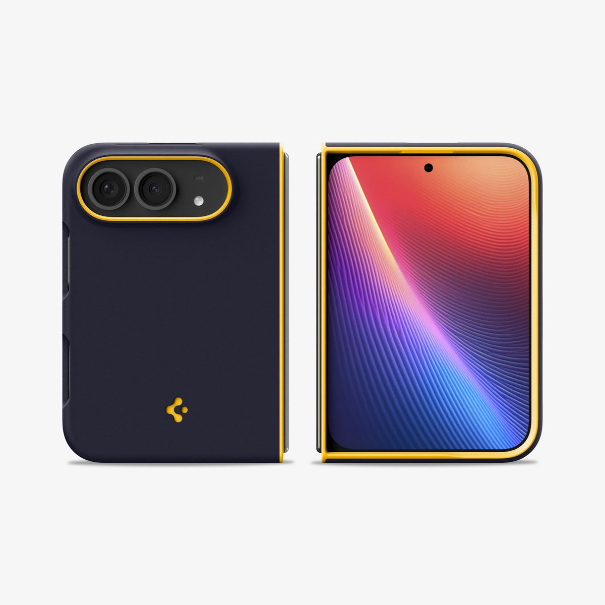 iPhone Duo სასიამოვნო ჩასადები Spigen Nano PoP მაგსეიფით