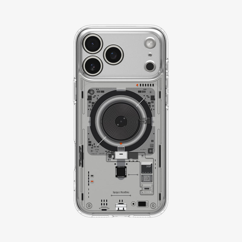 ქეისი Spigen Neo One With MagSafe iPhone 17 Pro – პრემიუმ ხარისხის ჩასადები, განსხვავებული დიზაინით და კამერის ღილაკის დაცვით.