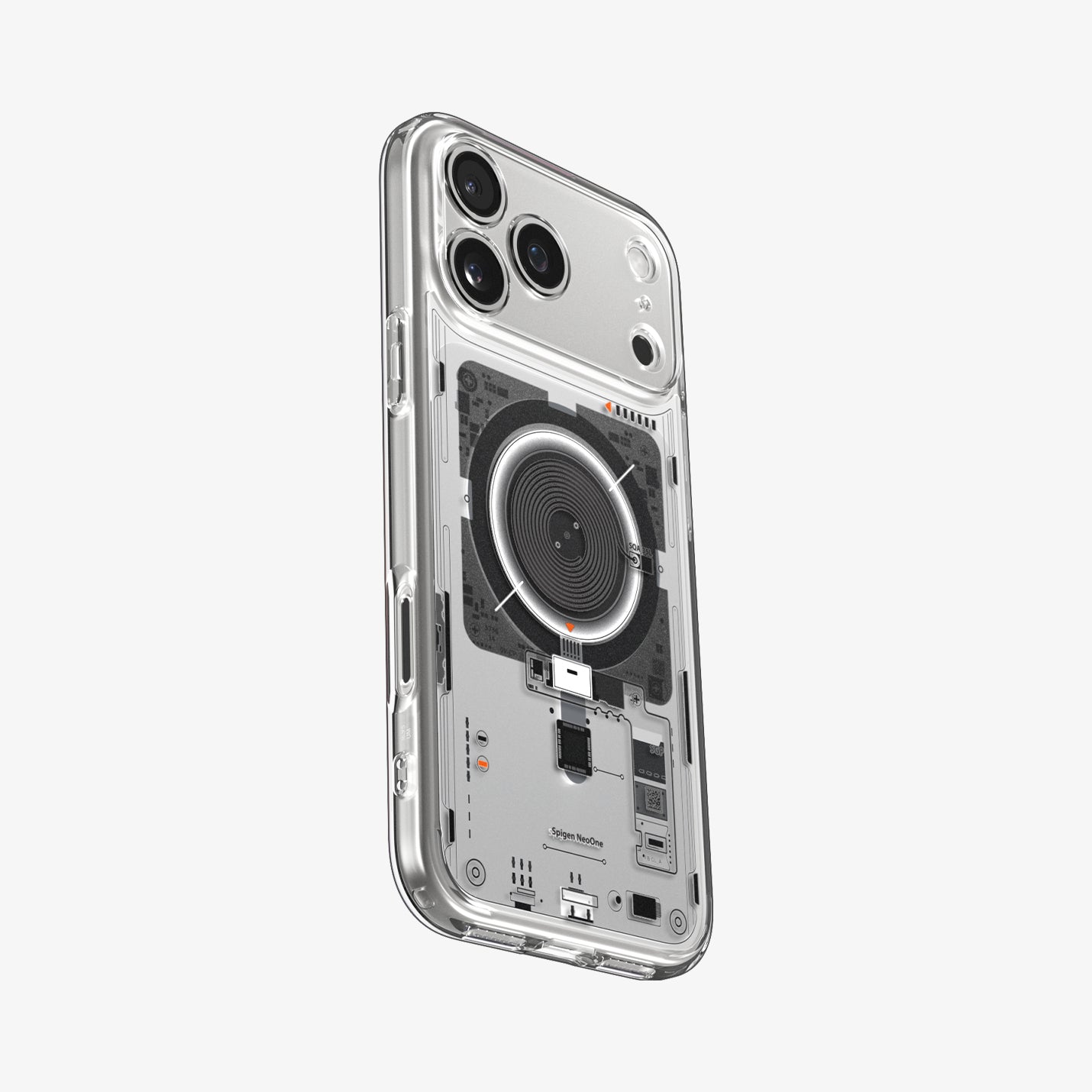 ქეისი Spigen Neo One With MagSafe iPhone 17 Pro Max – პრემიუმ ხარისხის ჩასადები, განსხვავებული დიზაინით და კამერის ღილაკის დაცვით.