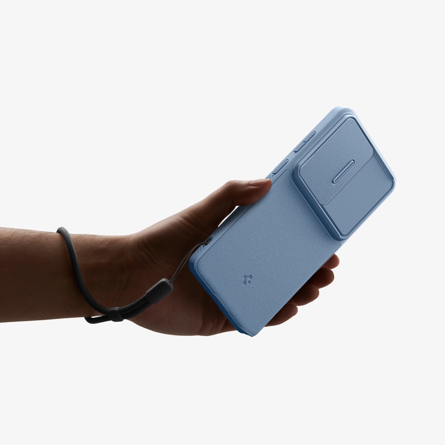 Spigen Optik Armor ქეისი სასიამოვნო ტექსტურით და ძლიერი დაცვით