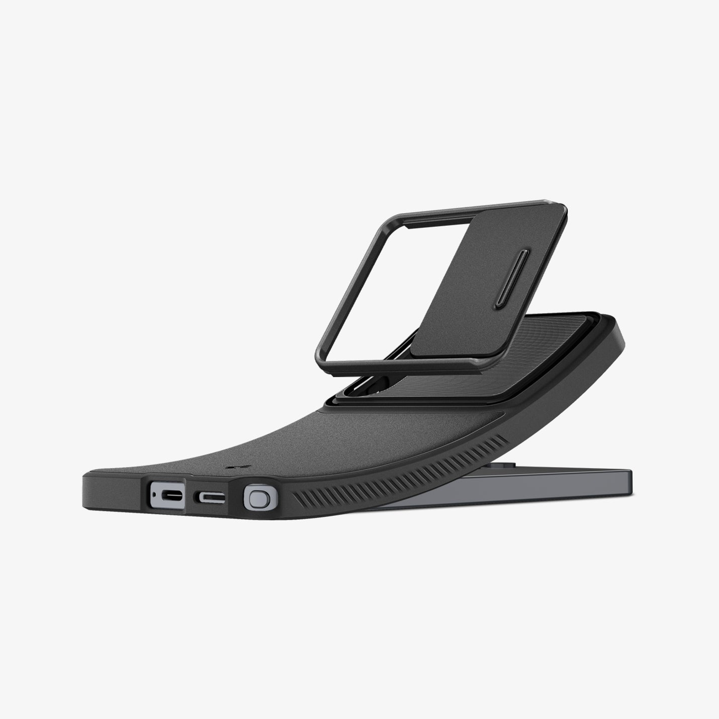 Spigen Optik Armor ქეისი Galaxy S26 Ultra კამერის დაცვით