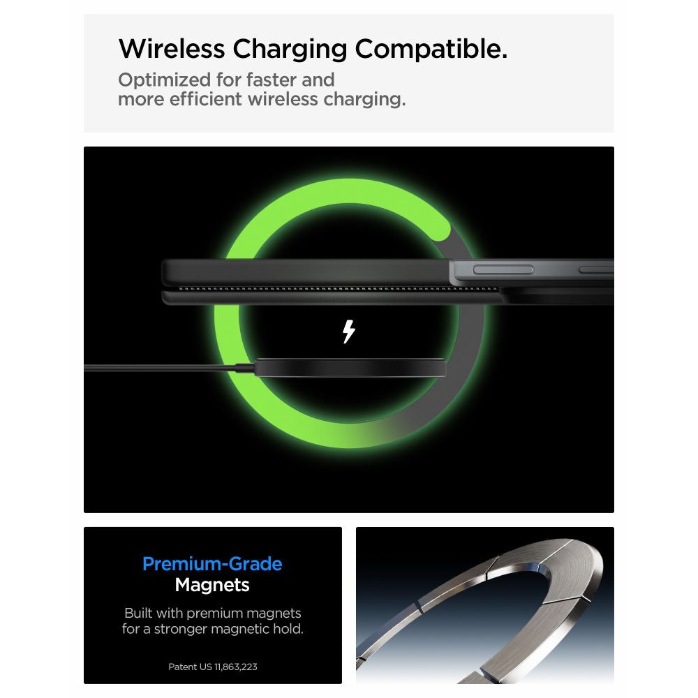 Spigen Optik Armor ქეისი Galaxy Z Fold 8 Ultra MagSafe მხარდაჭერით