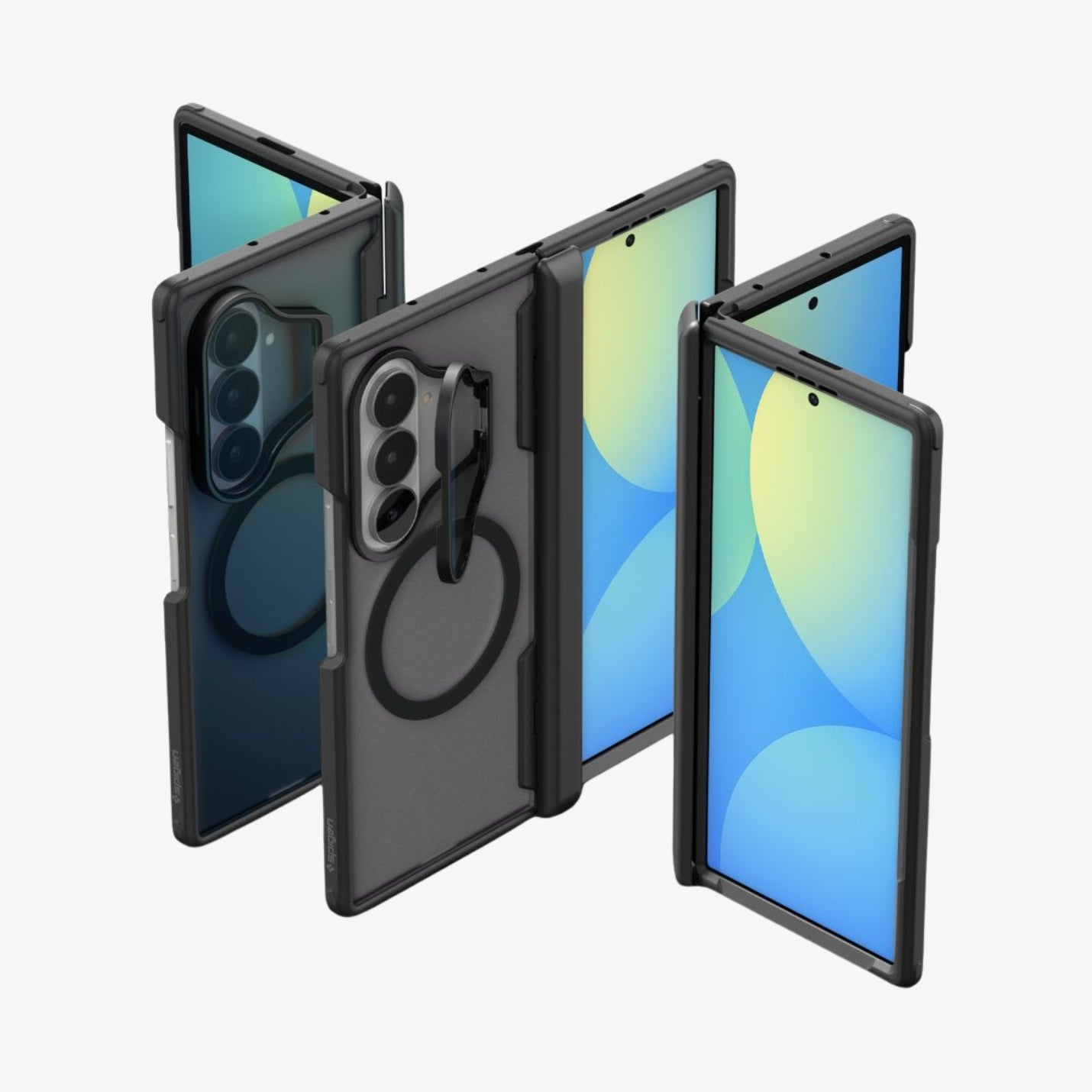 პრემიუმ კლასის ჩასადები Spigen Optik Armor Galaxy Z Fold 8 Ultra