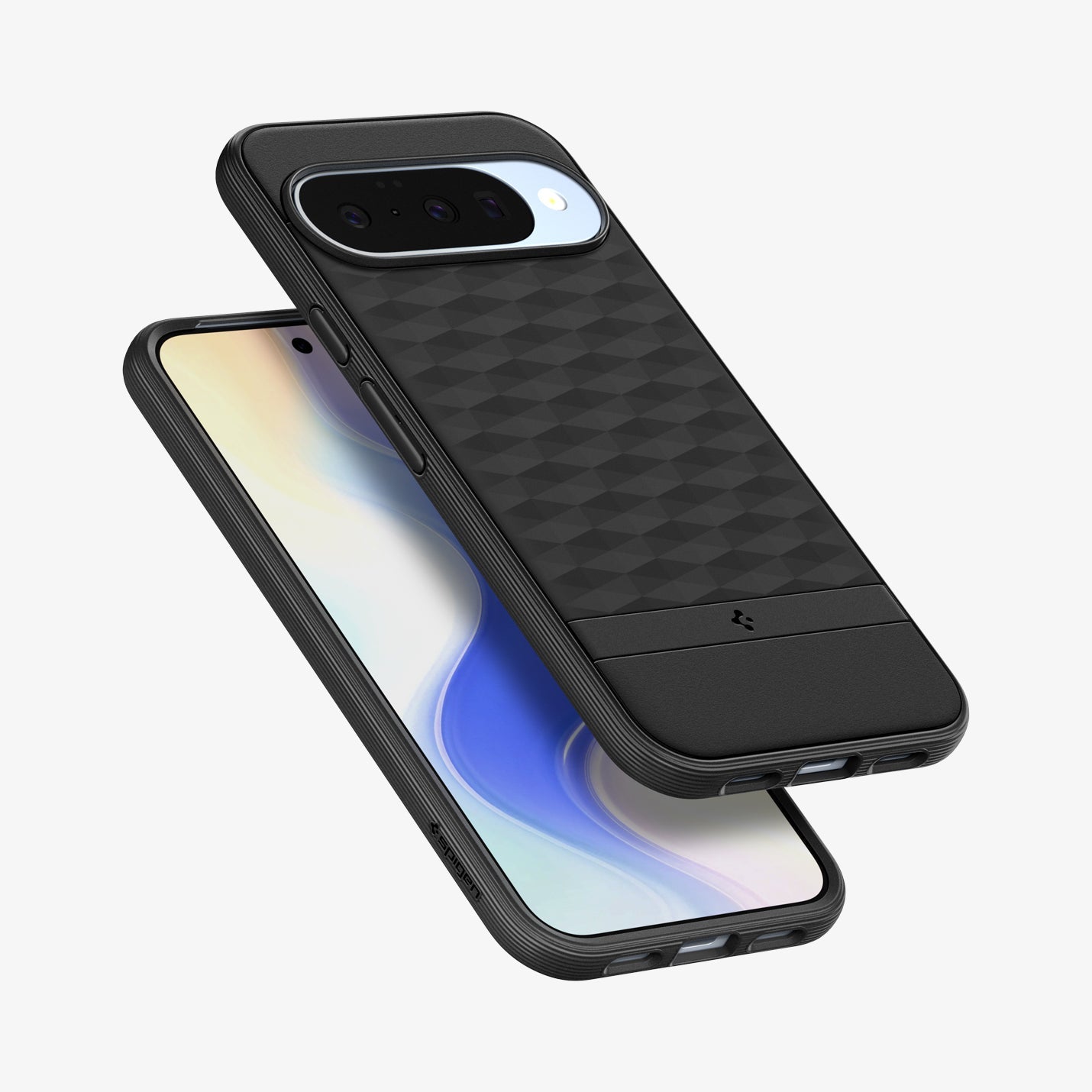 Spigen Parallax MagFit ჩასადები ქეისი Pixel 10 Pro XL-ისთვის, კომფორტული და ლამაზი დიზაინით, დაცვა და Magsafe მაგსეიფი მხარდაჭერით