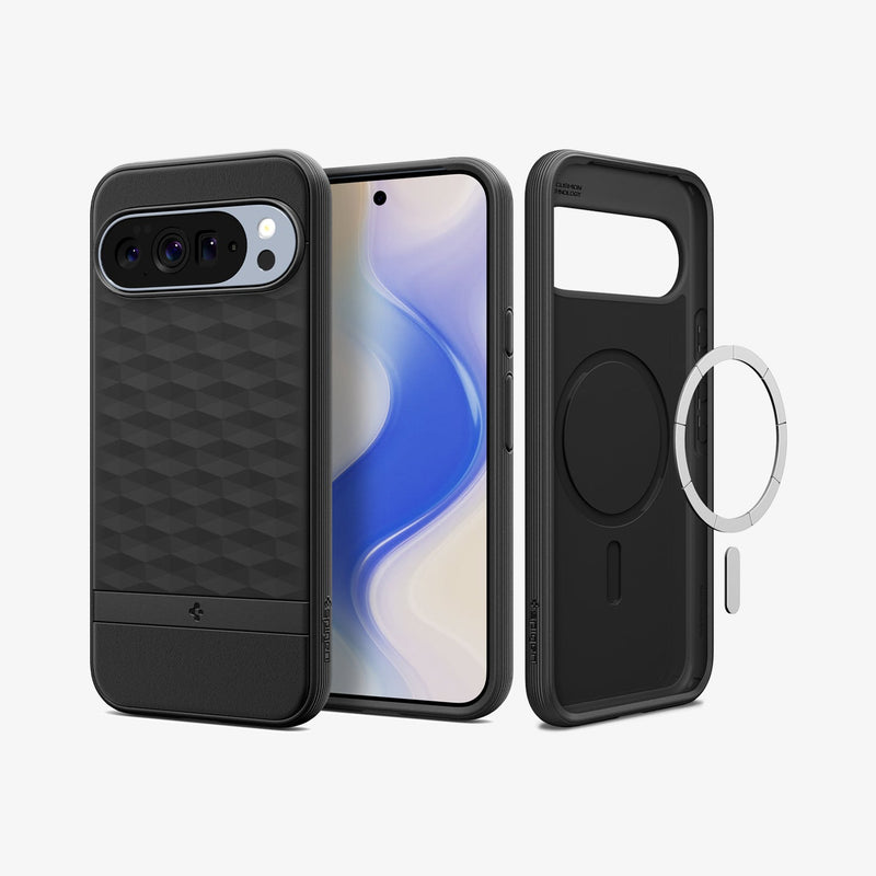 Spigen Parallax MagFit ჩასადები ქეისი Pixel 10 Pro XL-ისთვის, კომფორტული და ლამაზი დიზაინით, დაცვა და Magsafe მაგსეიფი მხარდაჭერით