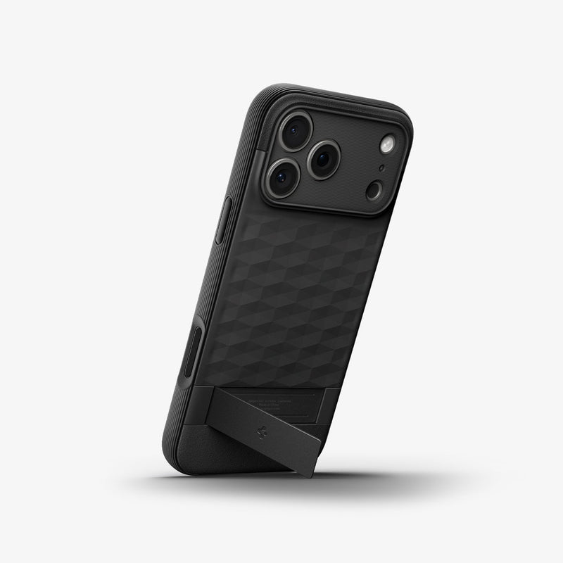 ქეისი Spigen Parallax S MagSafe iPhone 17 Pro – პრემიუმ ხარისხის, კომფორტული ჩასადები სადგამით და მაგსეიფის მხარდაჭერით, სწრაფი მიწოდებით.