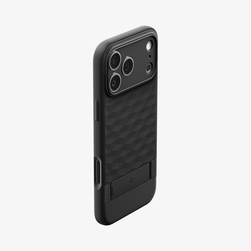 iPhone 18 Pro Max ქეისი Spigen Parallax S კამერის ღილაკის დაცვით