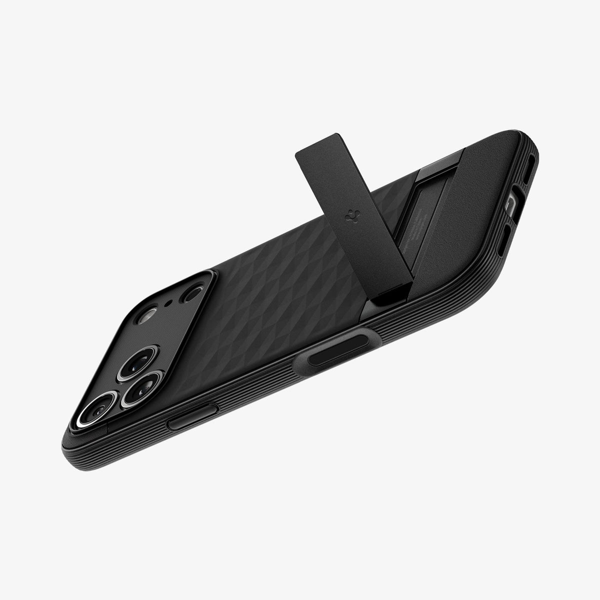 Spigen Parallax S ქეისი iPhone 18 Pro Max კამერის ღილაკისა და ტელეფონის დაცვისთვის