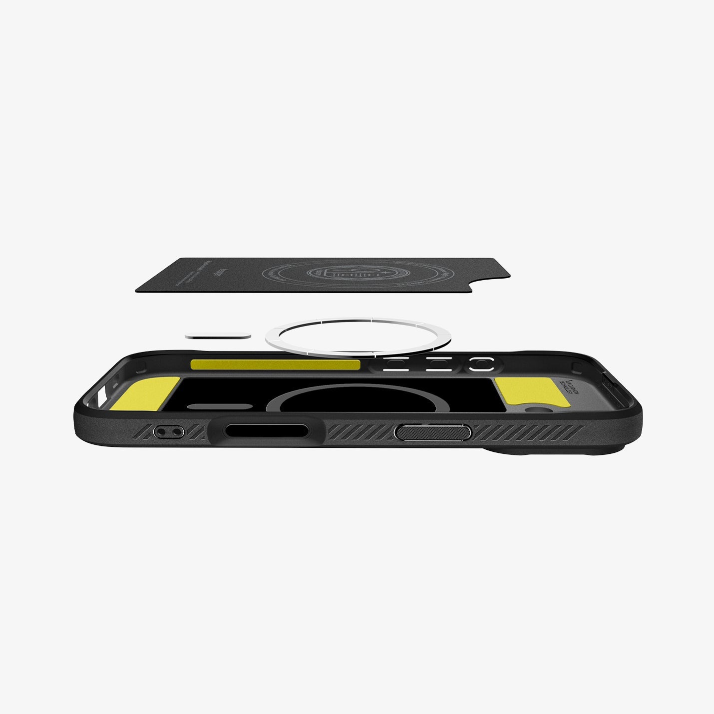 პრემიუმ Spigen Rugged Armor MagSafe ჩასადები iPhone 17