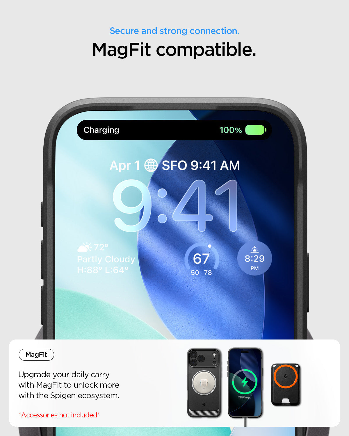 ქეისი Spigen Rugged Armor MagSafe iPhone 17 Pro – პრემიუმ კლასის ჩასადები თერმოპლასტიკური პოლიურეთანის მასალით და მაგსეიფი მხარდაჭერით.