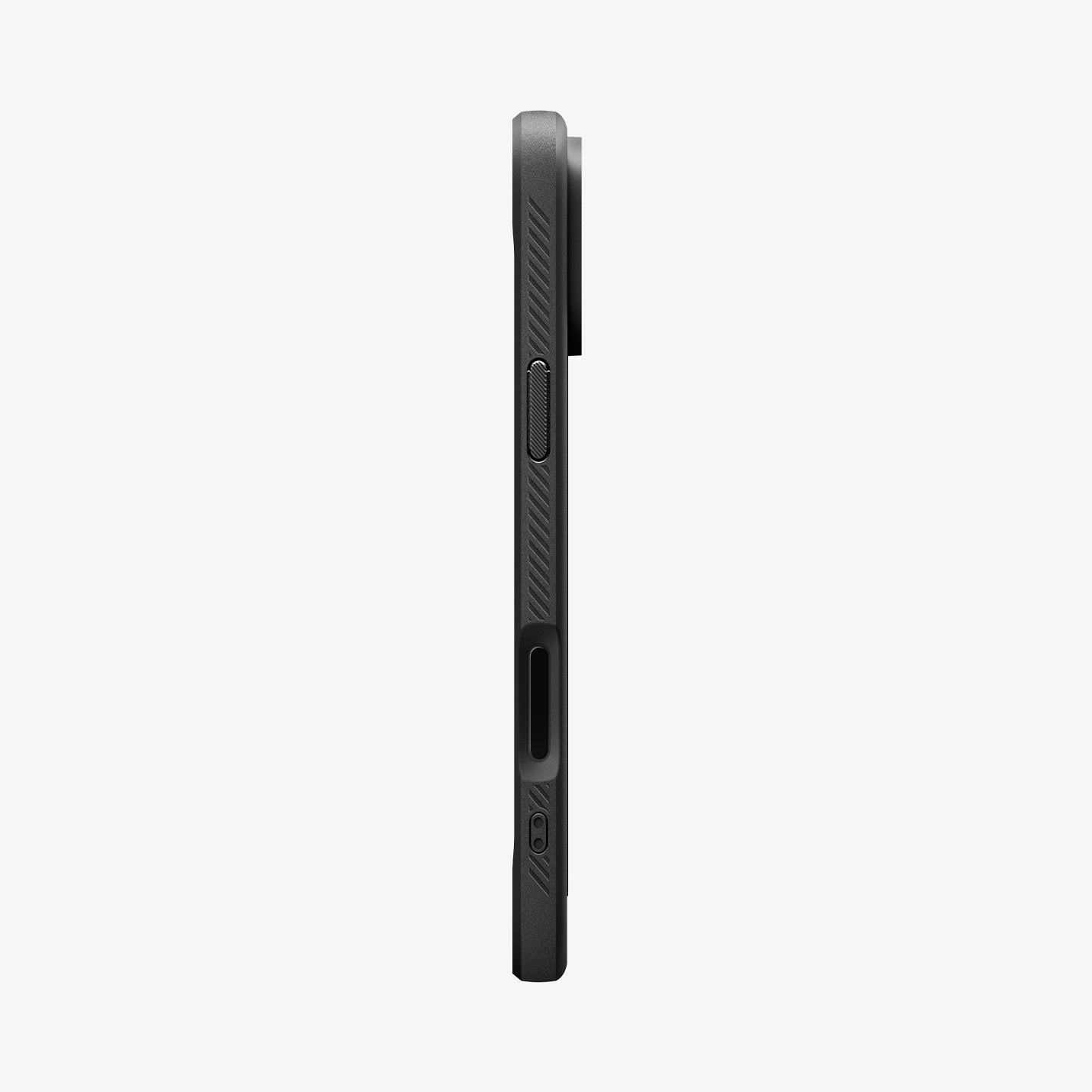 ქეისი Spigen Rugged Armor MagSafe iPhone 17 Pro – პრემიუმ კლასის ჩასადები თერმოპლასტიკური პოლიურეთანის მასალით და მაგსეიფი მხარდაჭერით.
