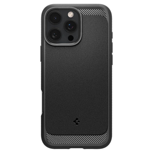 Spigen Rugged Armor MagSafe ქეისი iPhone 16 Pro-ისთვის - მტკიცე და სტილური ჩასადები, მაგსეიფის მხარდაჭერით. iPhone 16 Pro best cases in Tbilisi, Batumi, და საქართველოში