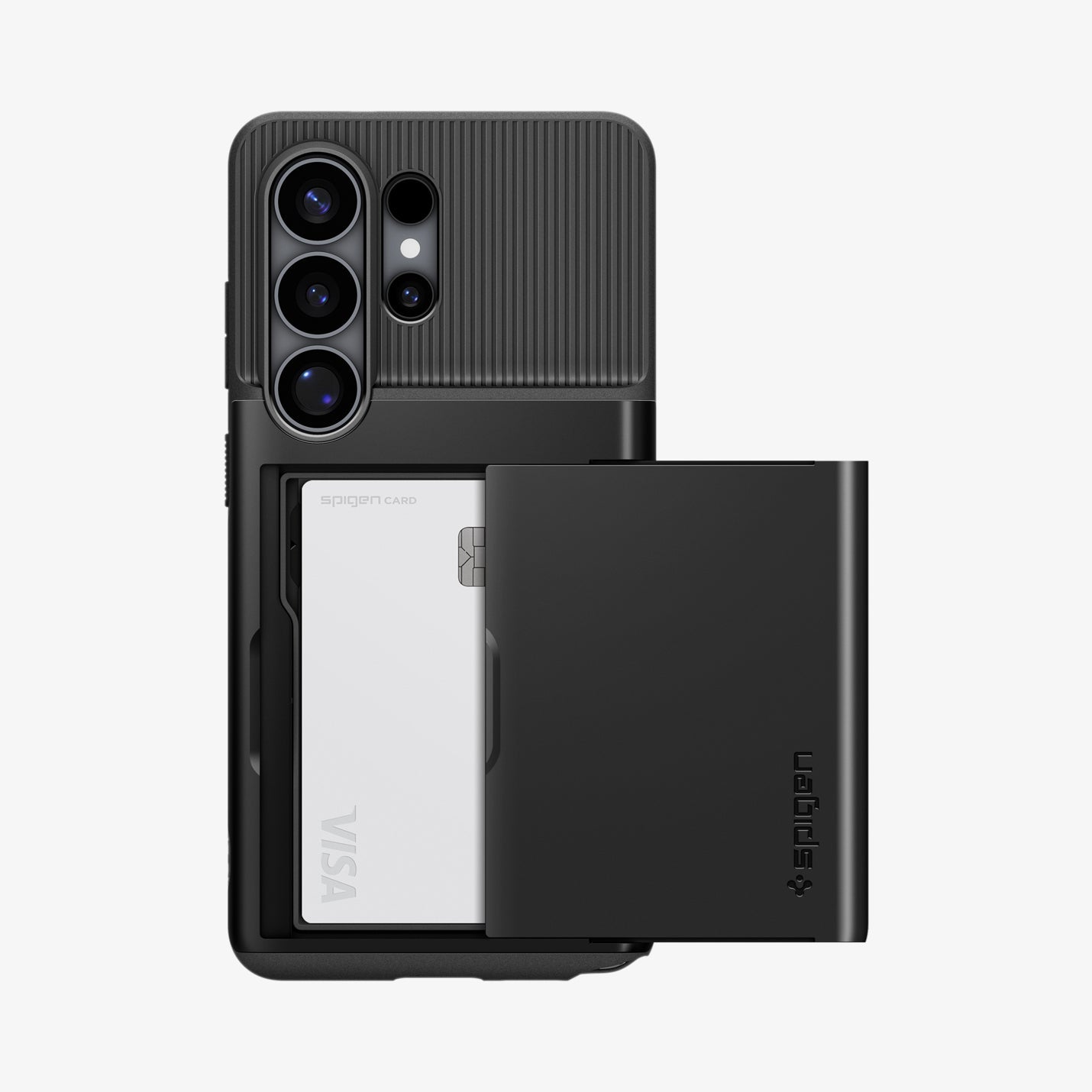 გამძლე Spigen Slim Armor CS ქეისი საფულის ფუნქციით