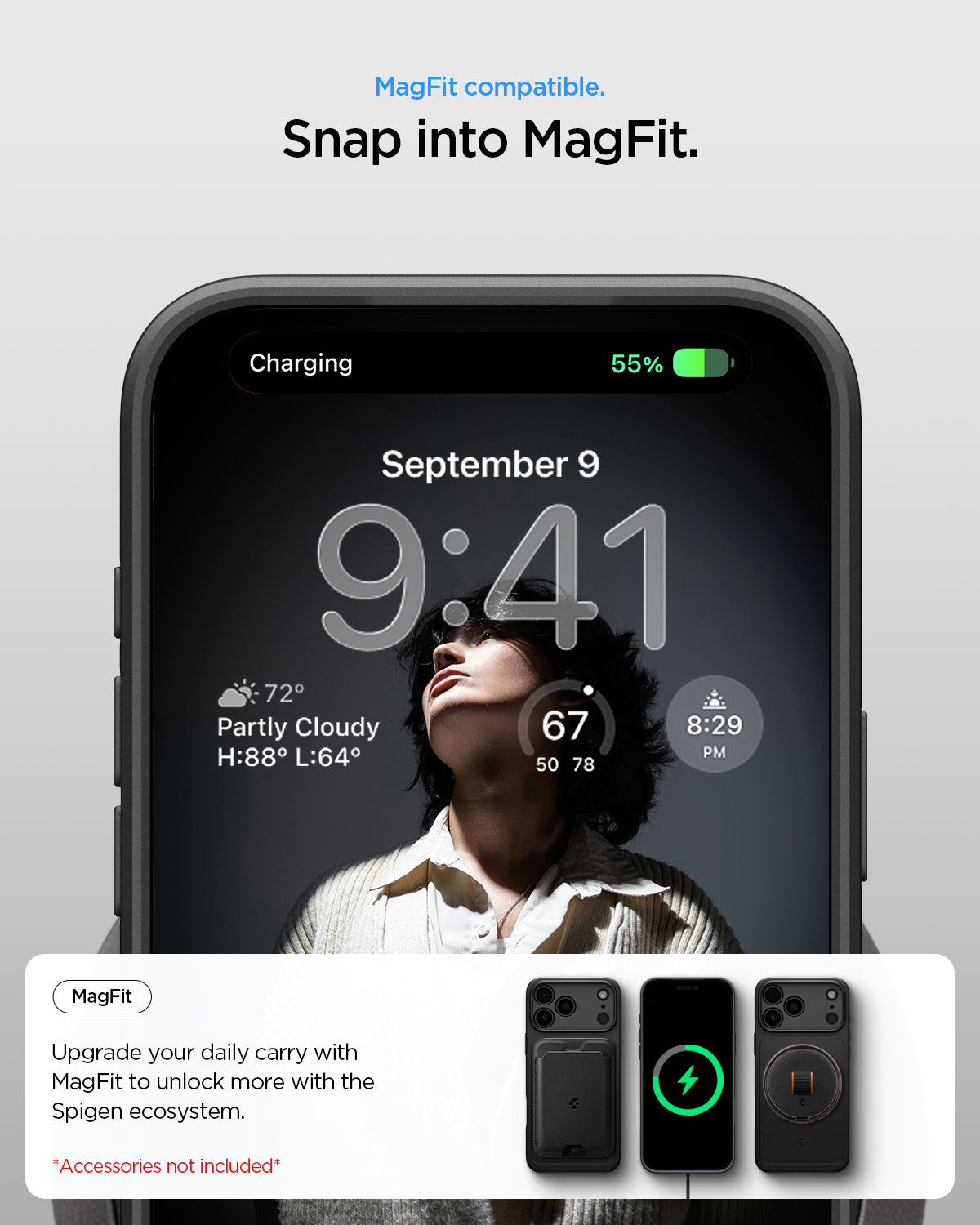 ქეისი Spigen Thin Fit MagSafe iPhone 17 Pro Max – თხელი, კომფორტული და პრემიუმ კლასის ჩასადები მაგსეიფი მხარდაჭერით.
