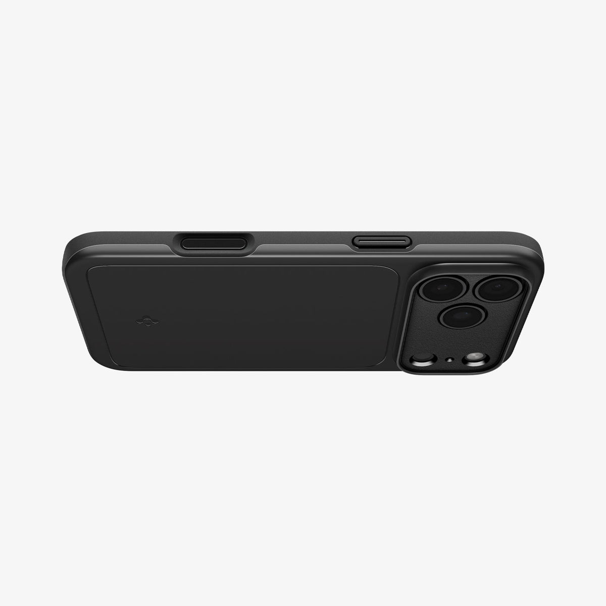 Spigen Thin Fit MagSafe ქეისი iPhone 18 Pro შავი დიზაინით
