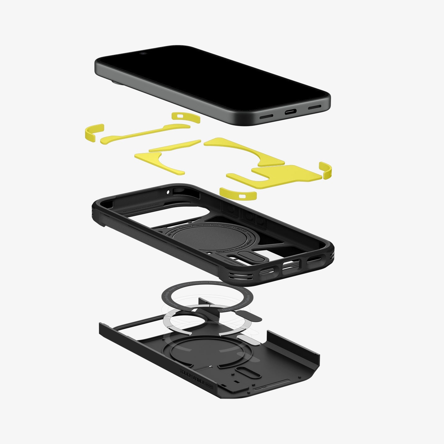Spigen Tough Armor AI MagFit ქეისი Pixel 11 ულტრა დაცვით