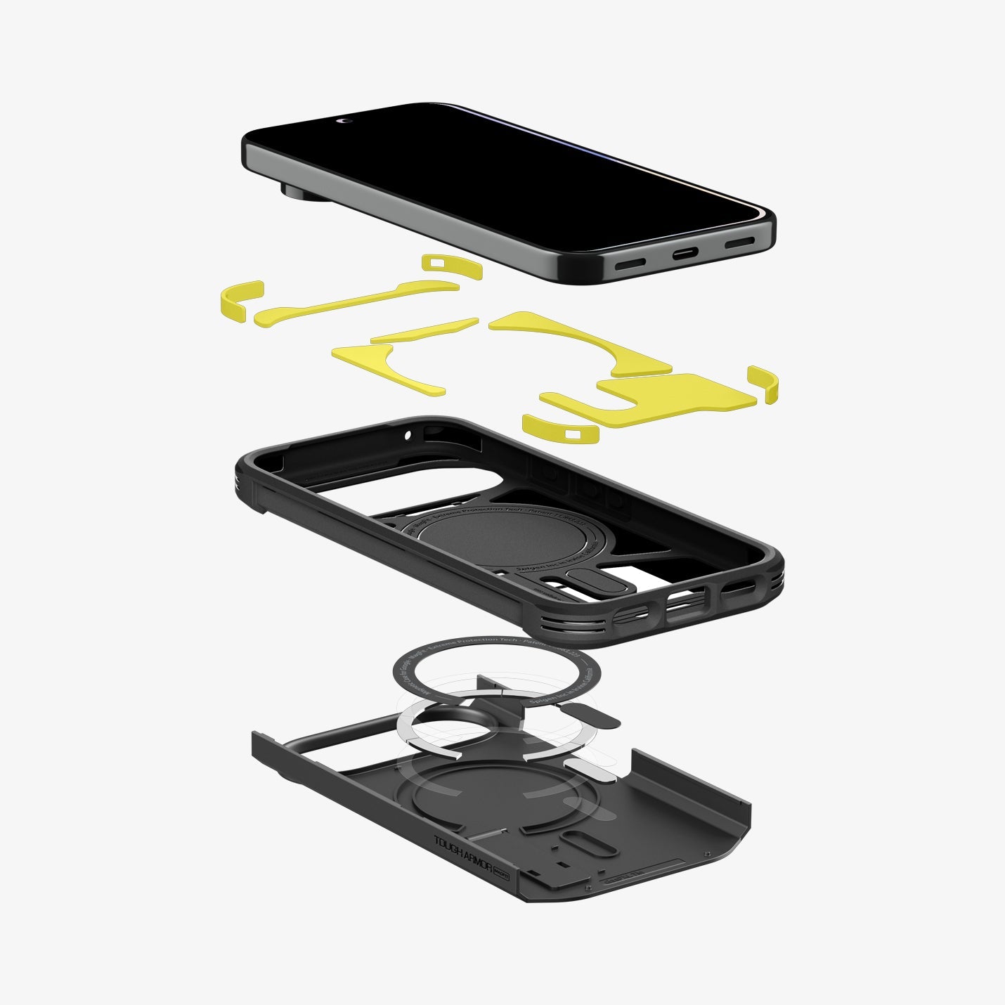 Spigen Tough Armor AI MagFit ჩასადები Pixel 11 Pro ყოველდღიური დაცვისთვის
