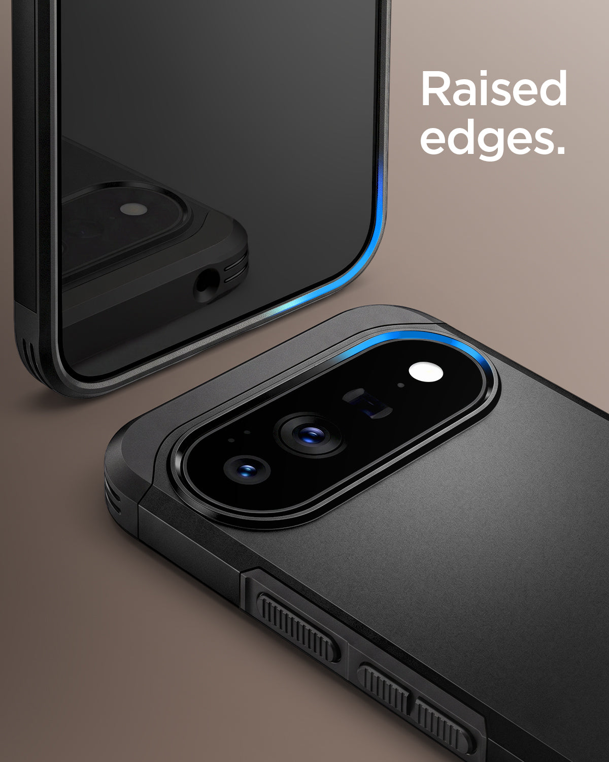 Spigen Tough Armor AI ქეისი Pixel 11 Pro XL სასიამოვნო ტექსტურით