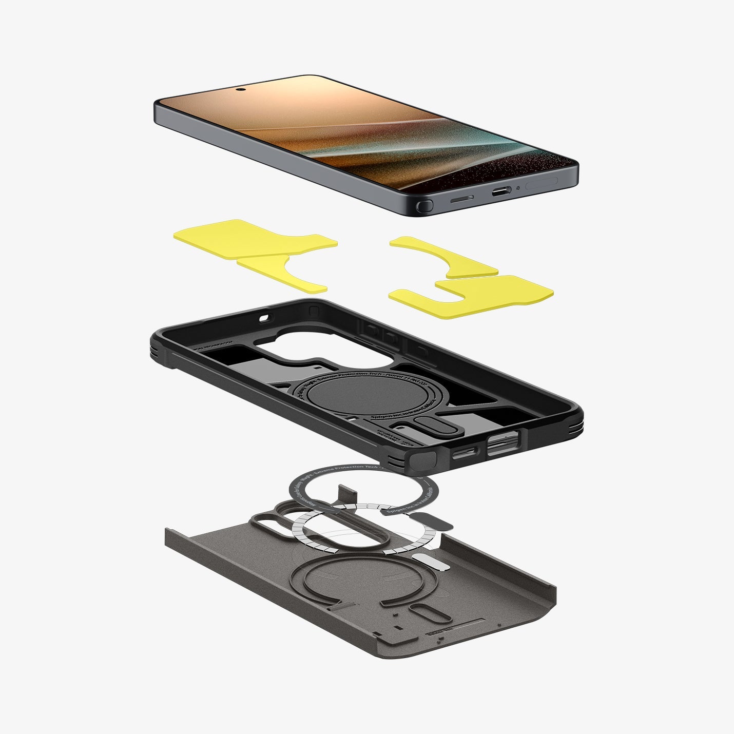 Spigen Tough Armor MagSafe ქეისი Galaxy S26 Ultra ძლიერი დაცვით