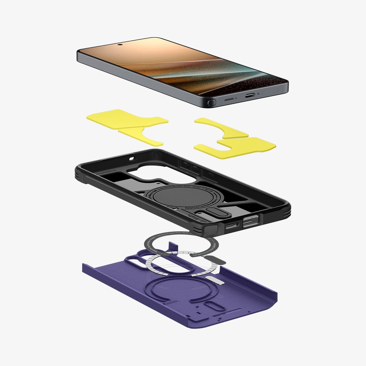 Spigen Tough Armor ქეისი Galaxy S26 Ultra ულტრა დაცვით