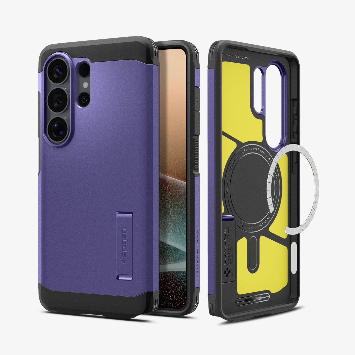 MagSafe თავსებადი Spigen Tough Armor ქეისი Galaxy S26 Ultra