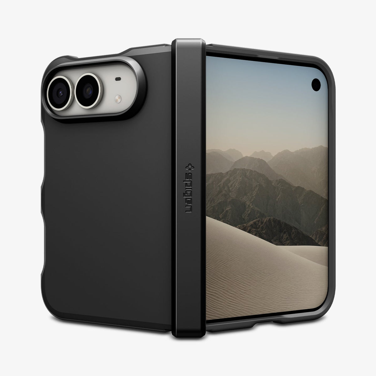 Spigen Tough Armor სასიამოვნო ჩასადები iPhone Duo მაგსეიფით