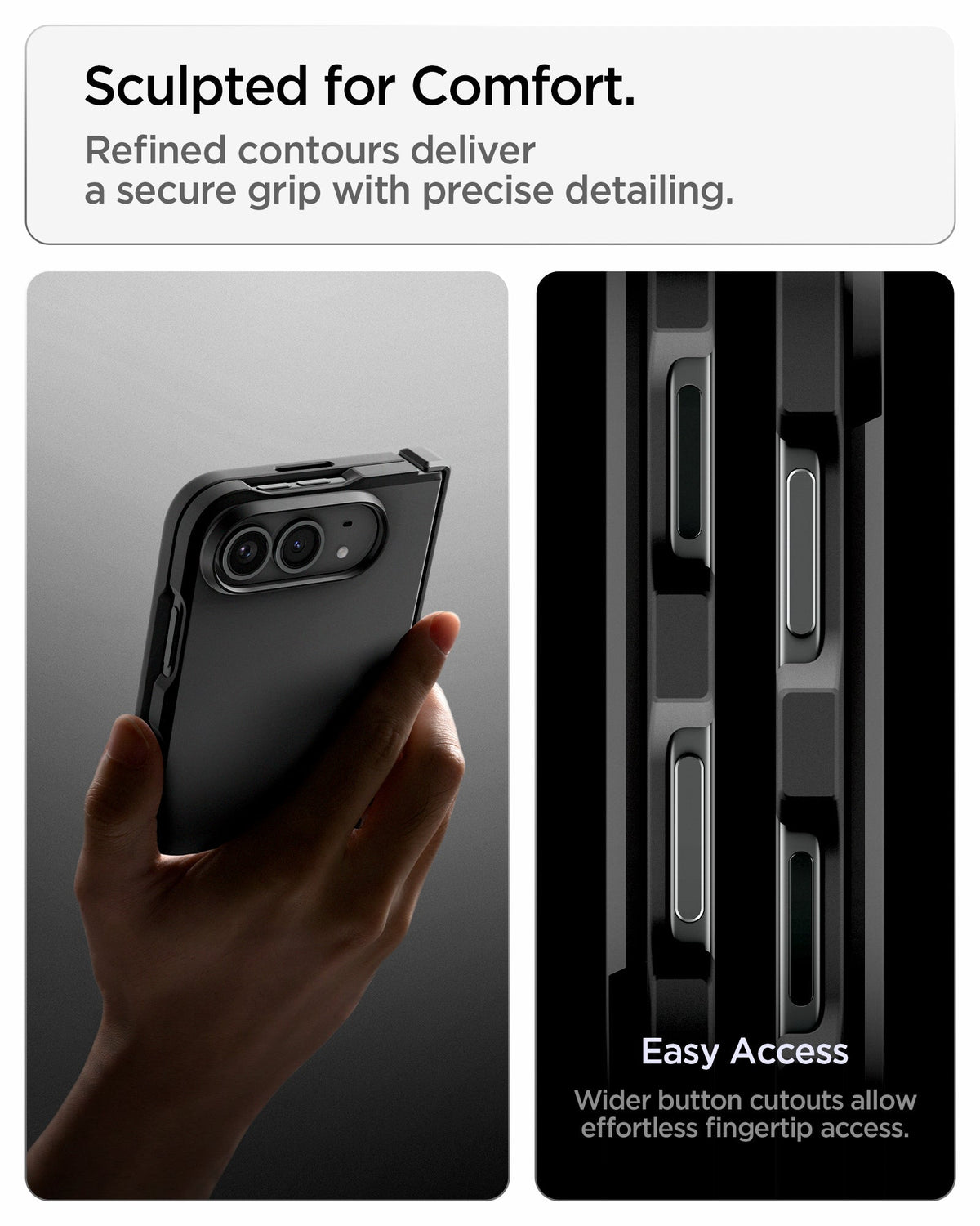 Spigen Tough Armor ჩასადები iPhone Duo მაგსეიფის მხარდაჭერით