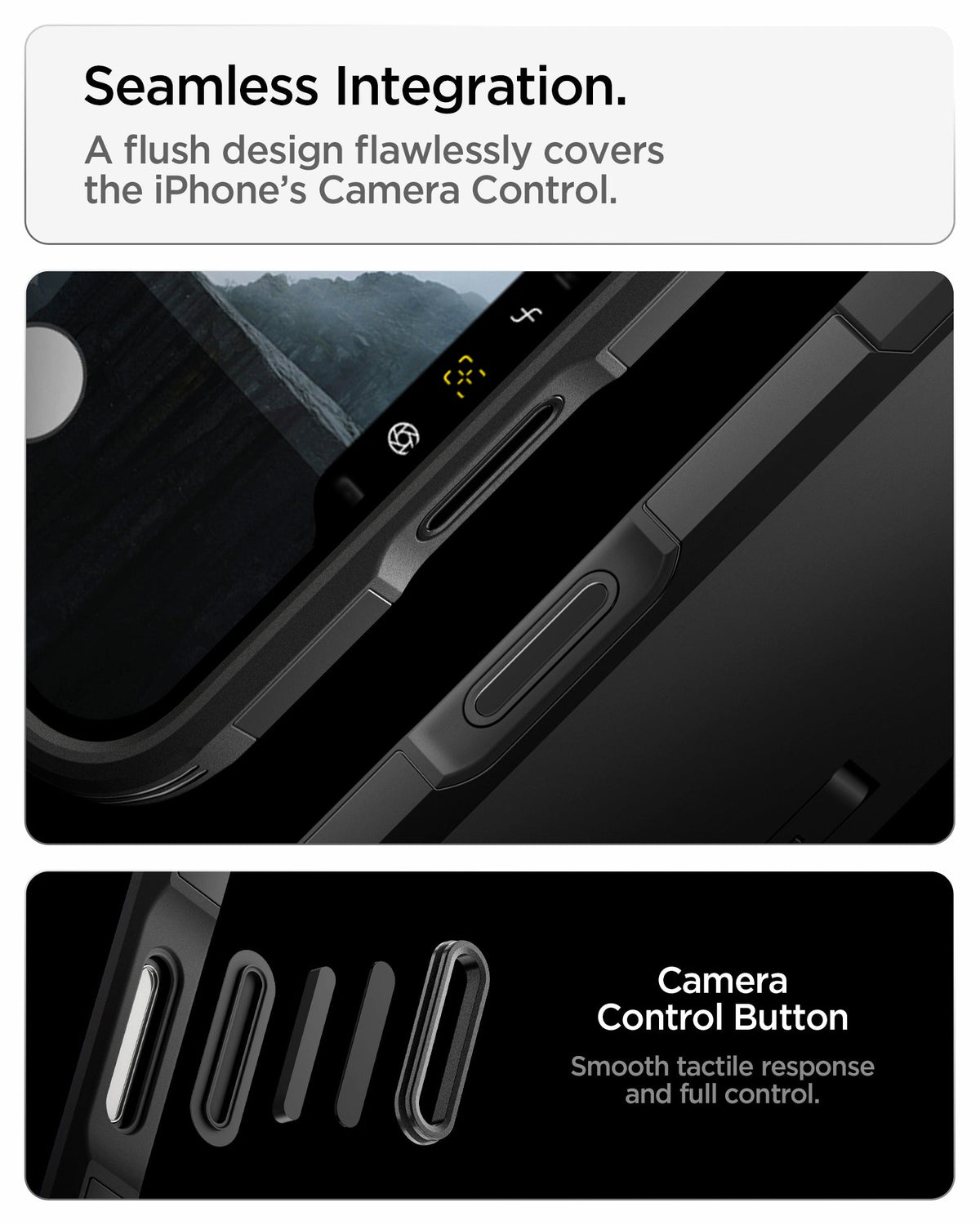 Spigen Tough Armor "T" MagSafe ჩასადები iPhone 18 Pro Max დაცვისთვის