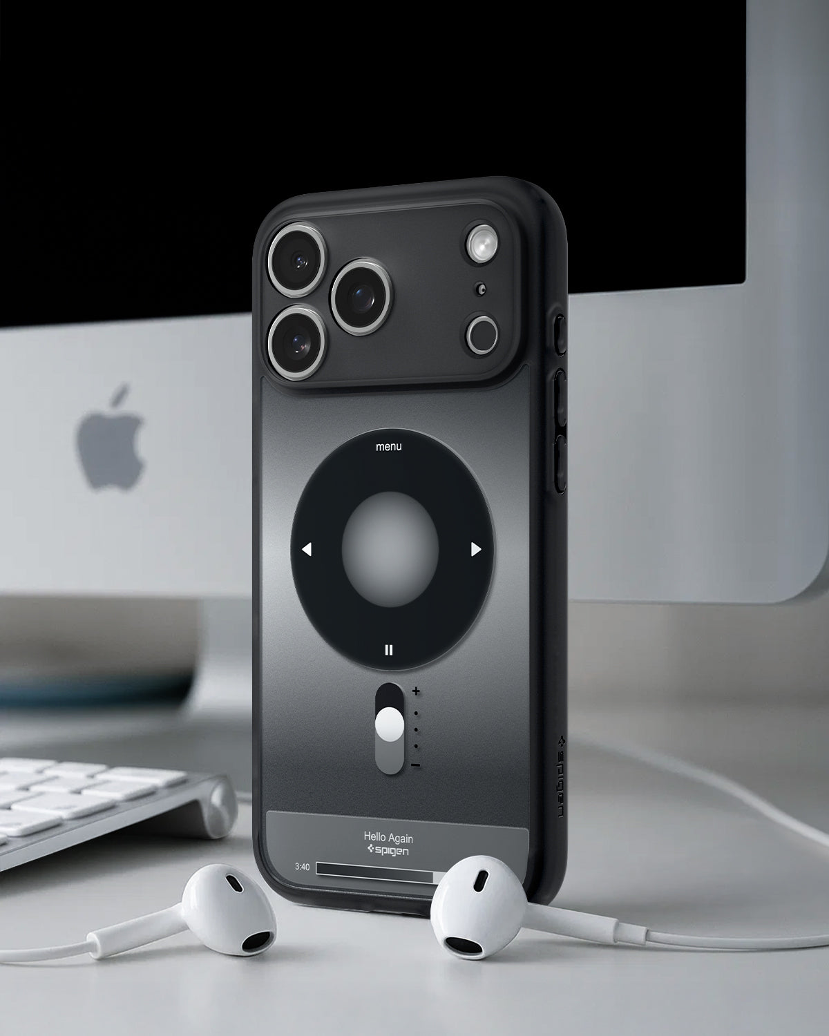 Spigen Ultra Hybrid Classic ჩასადები iPhone 17 Pro MagSafe მხარდაჭერით