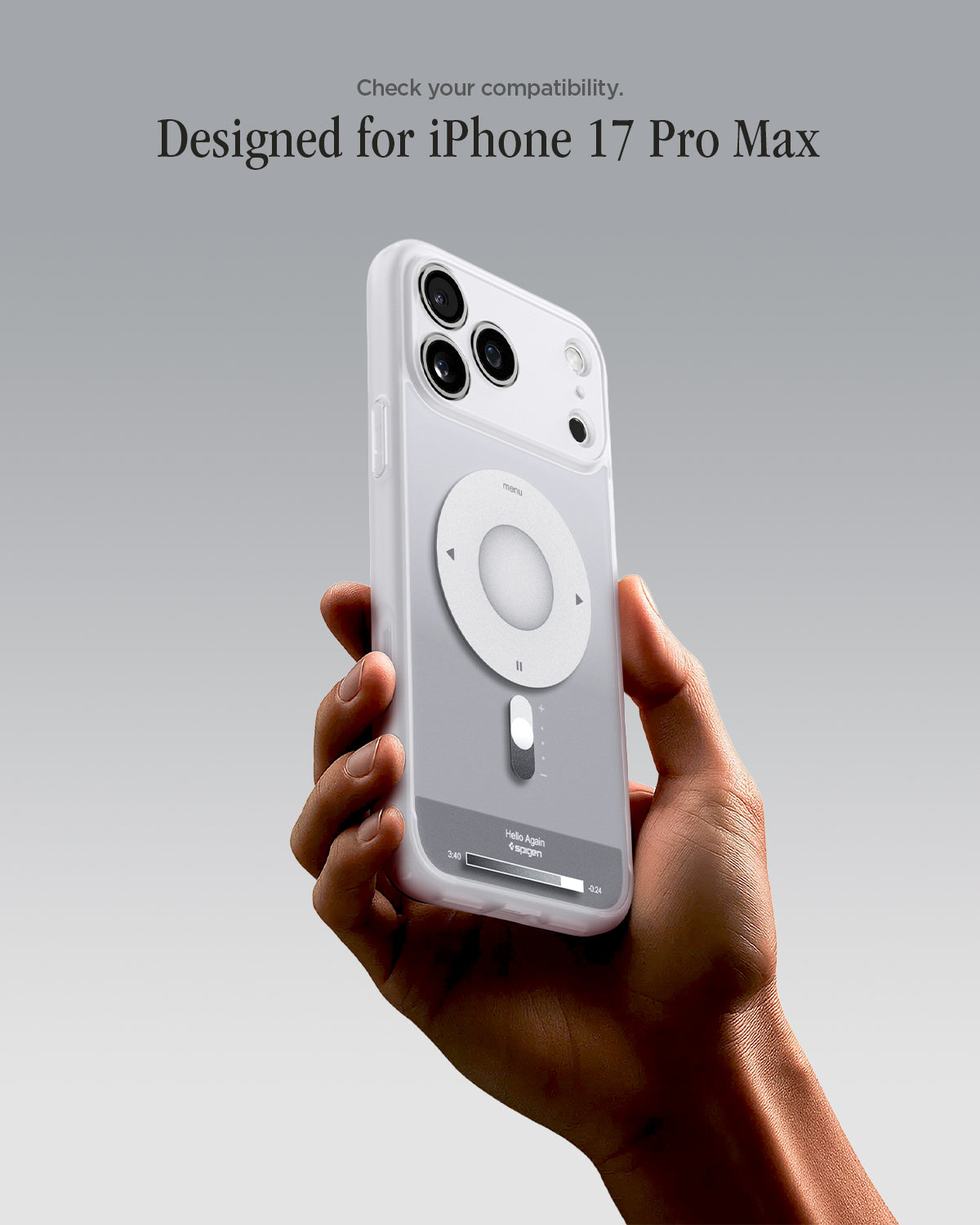 Spigen Ultra Hybrid Classic MagSafe ქეისი iPhone 17 Pro Max-ისთვის