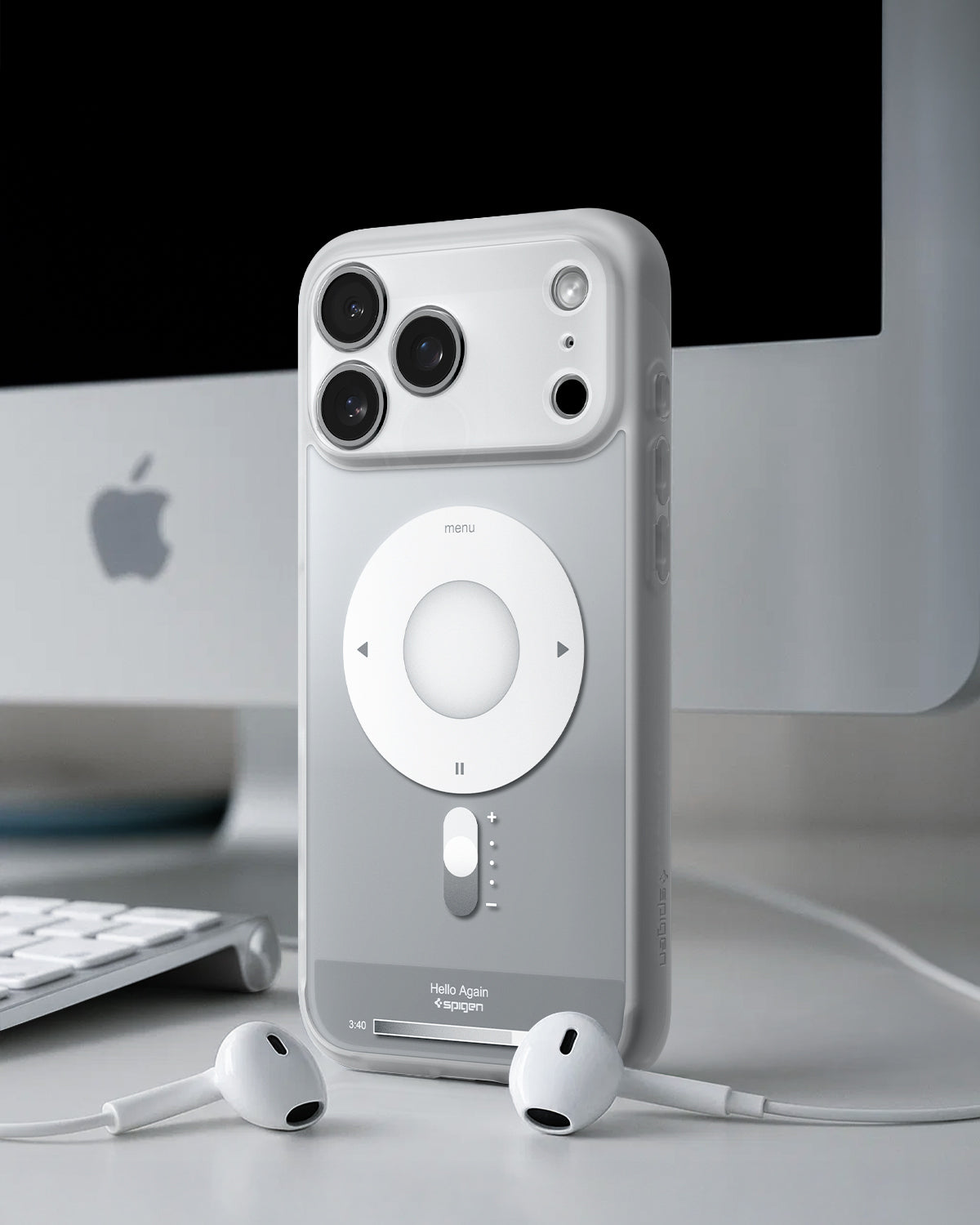 iPhone 18 Pro ქეისი Spigen Ultra Hybrid Classic განსხვავებული დიზაინით