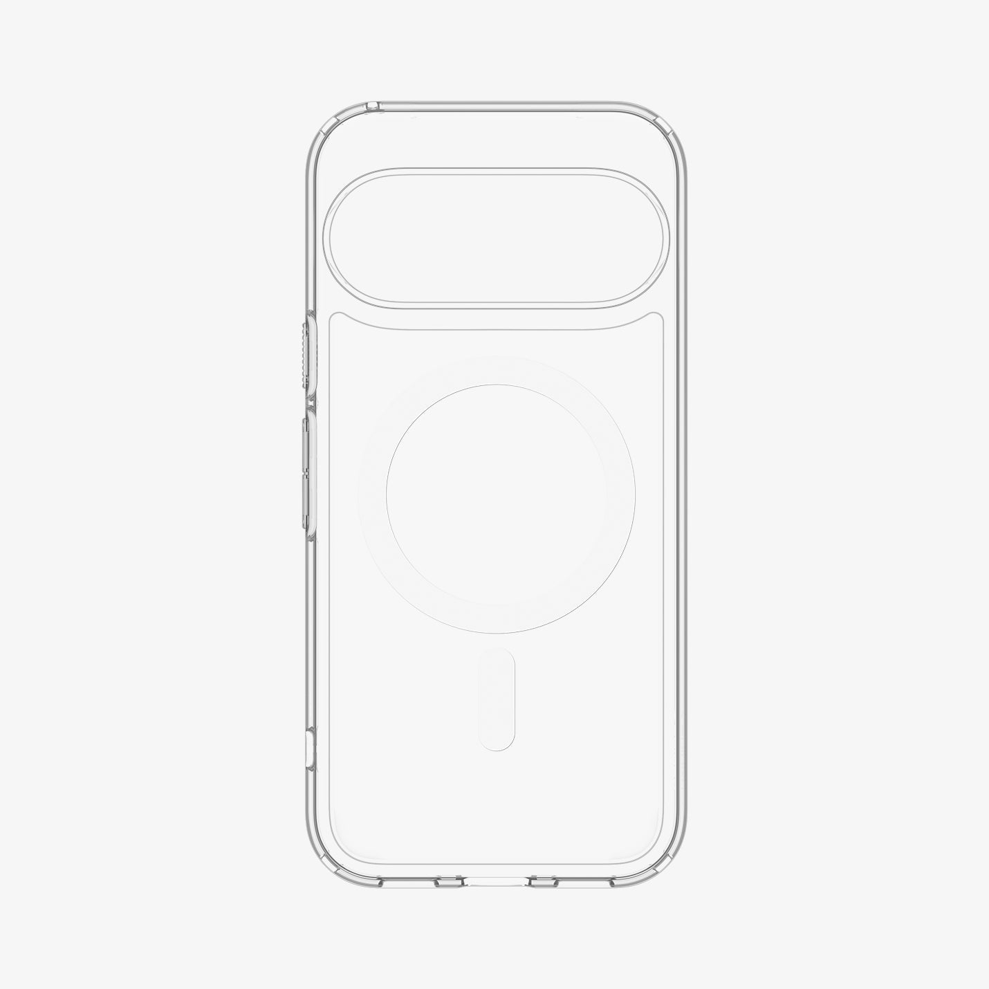 MagSafe თავსებადი Spigen Ultra Hybrid გამჭვირვალე ქეისი Pixel 11