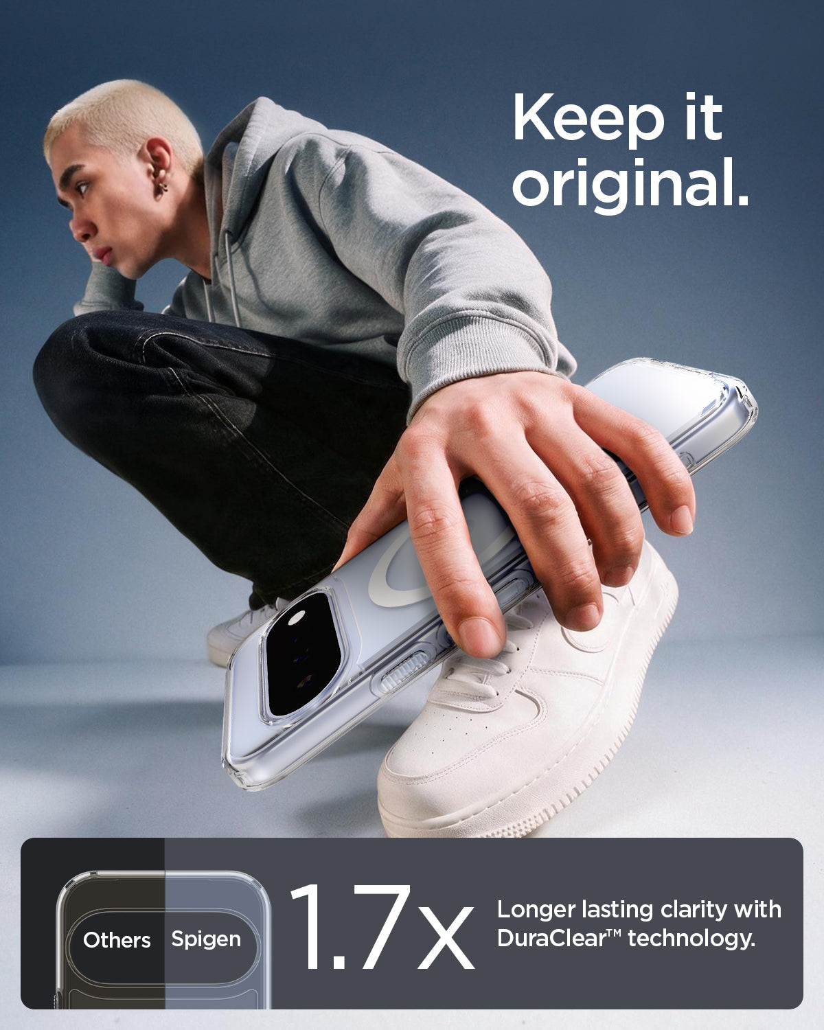 Spigen Ultra Hybrid MagFit ქეისი Pixel 11 საიმედო დაცვით