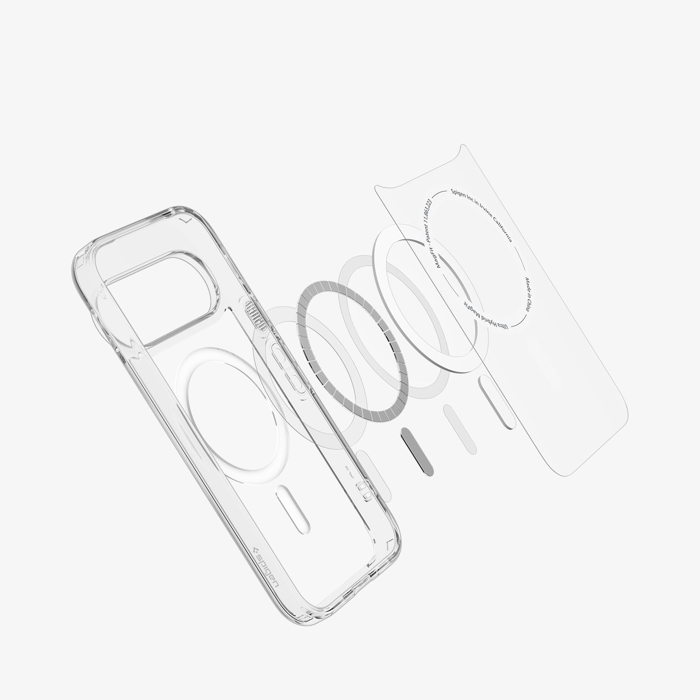 Spigen Ultra Hybrid MagFit ქეისი Pixel 11 Pro საიმედო დაცვით