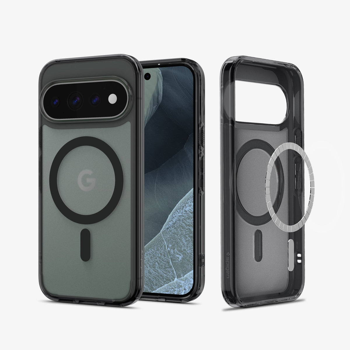Spigen Ultra Hybrid MagFit ქეისი Pixel 11 Pro XL საიმედო დაცვით