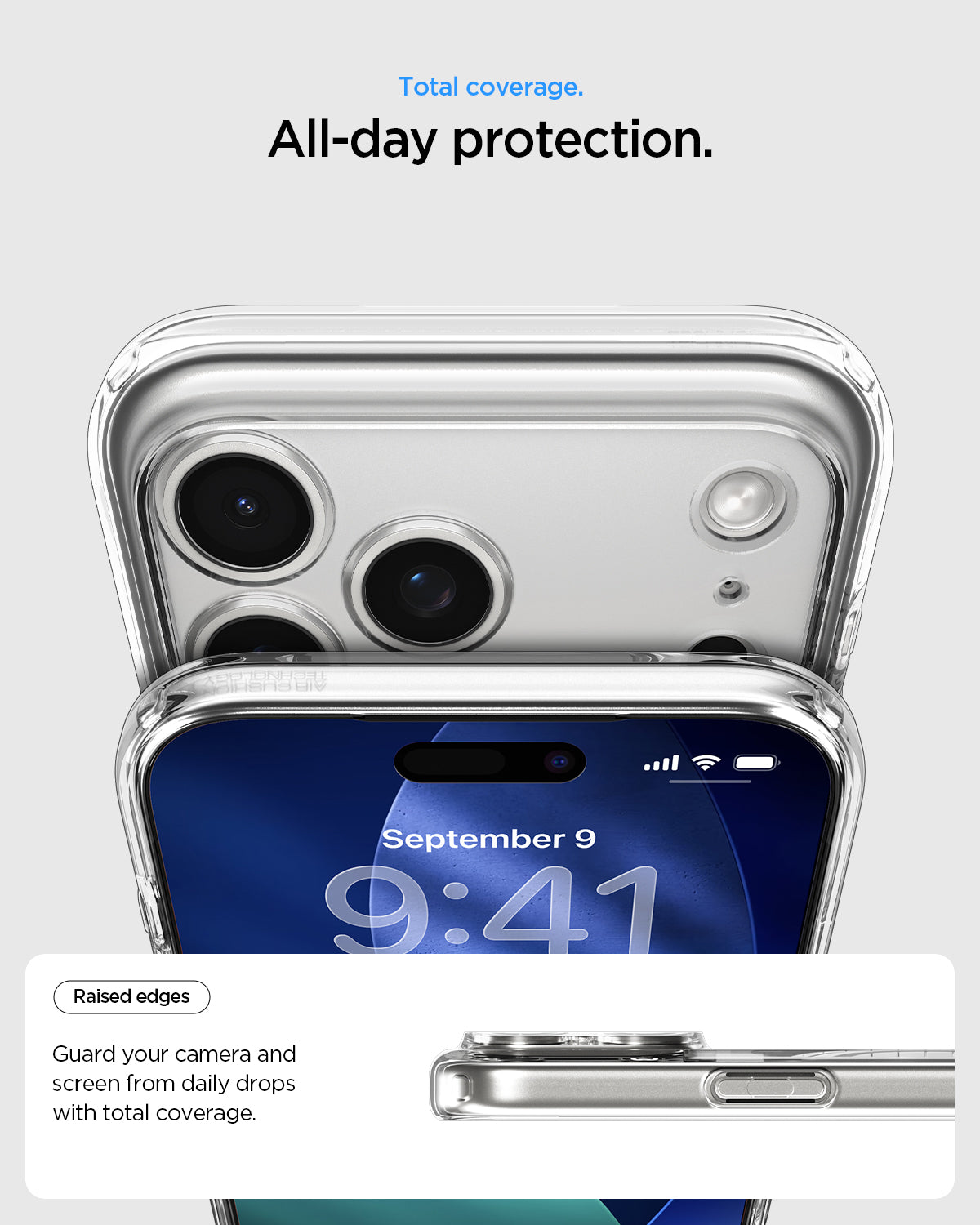 ქეისი Spigen Ultra Hybrid MagSafe iPhone 17 Pro Max – გამჭვირვალე პრემიუმ ხარისხის ჩასადები, კამერის ღილაკის დაცვით და მაგსეიფი მხარდაჭერით.