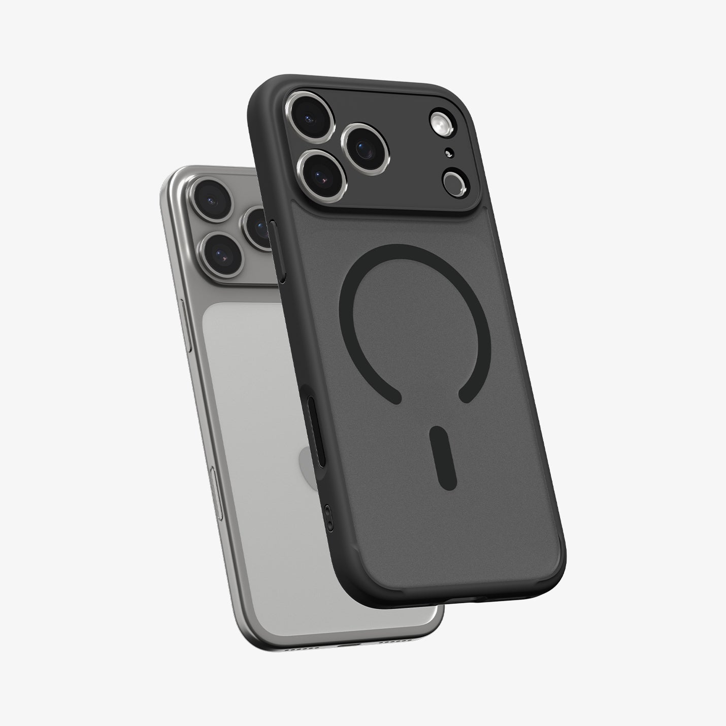 ქეისი Spigen Ultra Hybrid MagSafe iPhone 17 Pro Max – გამჭვირვალე პრემიუმ ხარისხის ჩასადები, კამერის ღილაკის დაცვით და მაგსეიფი მხარდაჭერით.