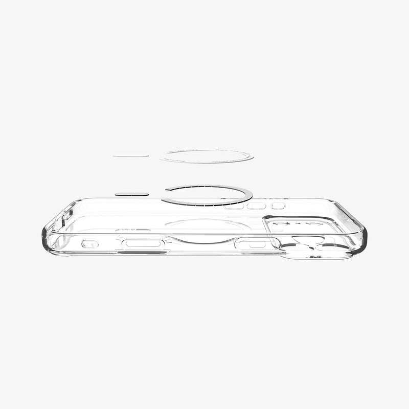 Spigen Ultra Hybrid ჩასადები iPhone 18 Pro მაგსეიფის მხარდაჭერით